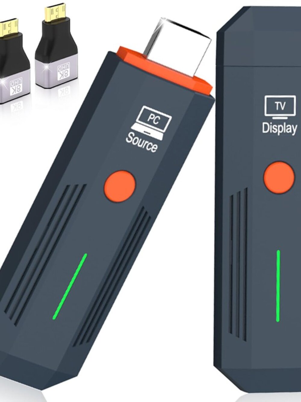 New in box 2026 Upgraded Wireless HDMI Transmitter and Receiver 328FT/100M, Plug